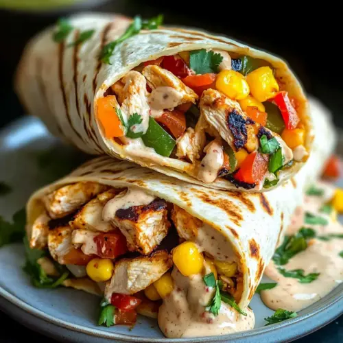 Southwest Chicken Wrap