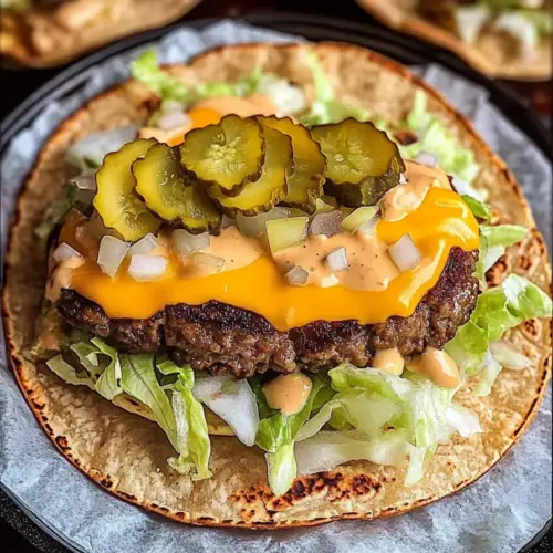 Smash Burger Tacos