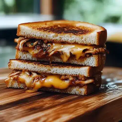 BBQ Chicken Grilled Cheese