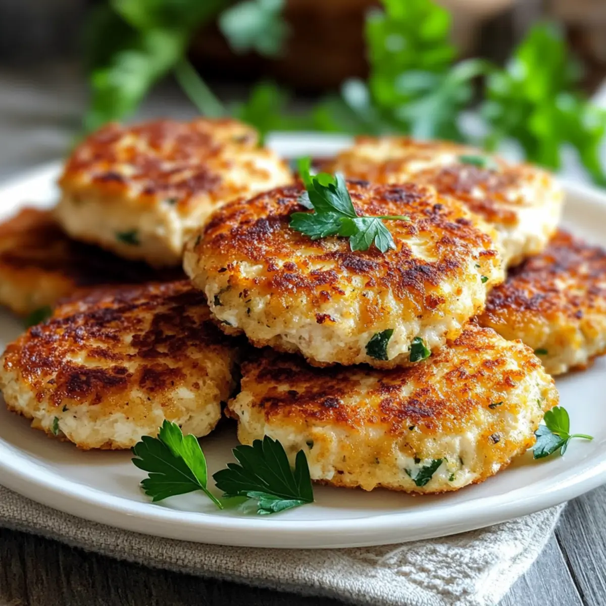 Cottage Cheese Chicken Patties
