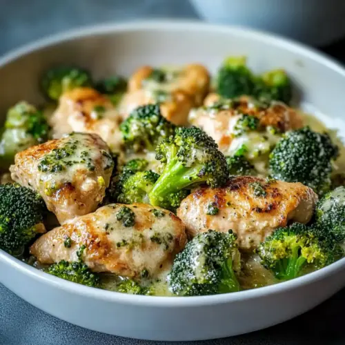 Low Carb Chicken Broccoli Skillet