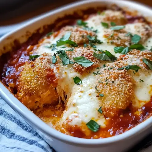 Keto Chicken Parmesan Casserole