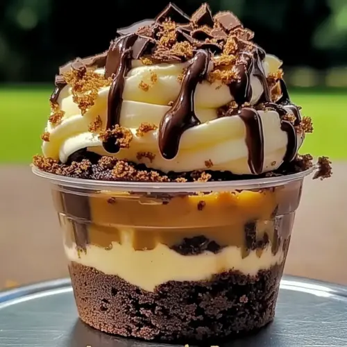 Loaded Brownie Cheesecake Cups