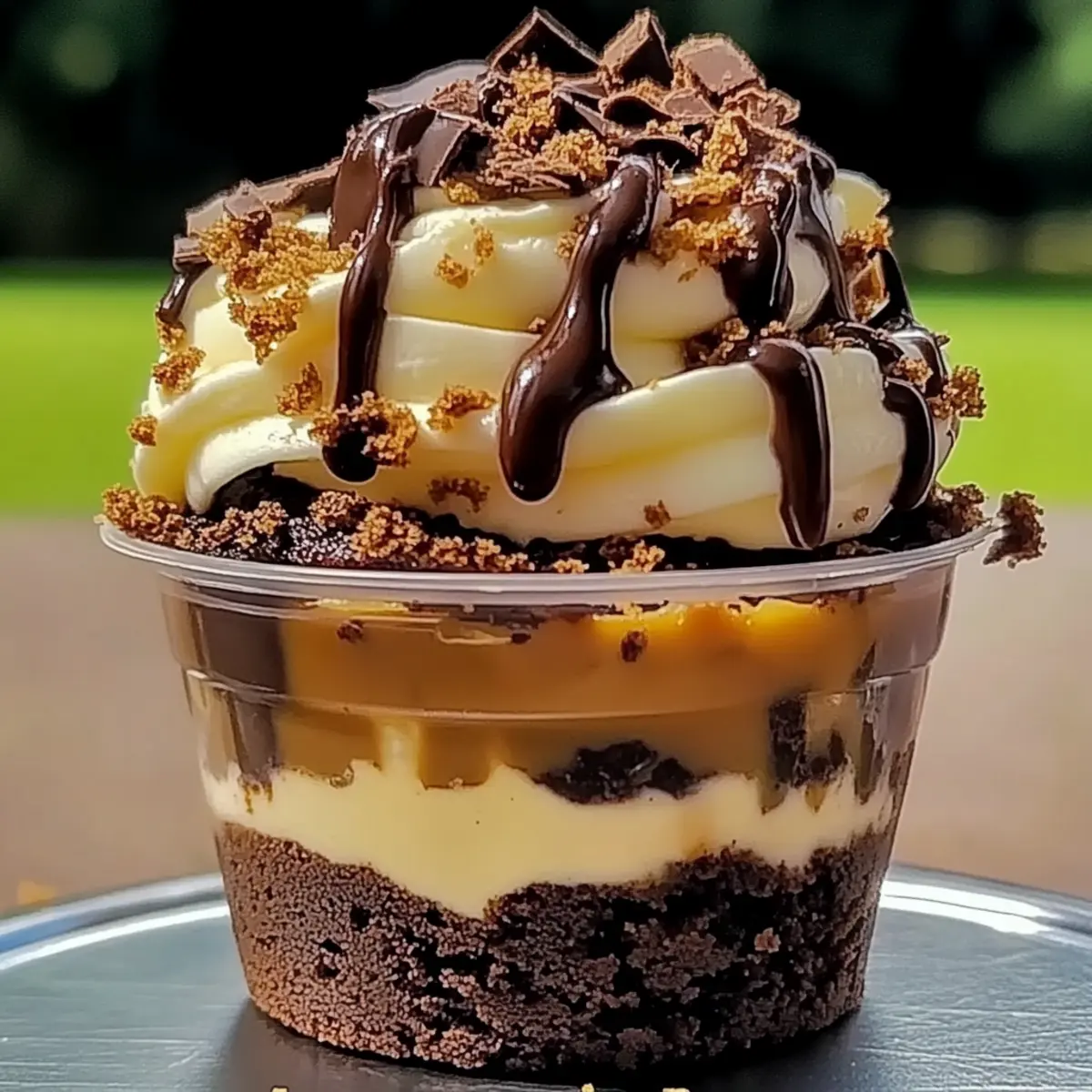 Loaded Brownie Cheesecake Cups