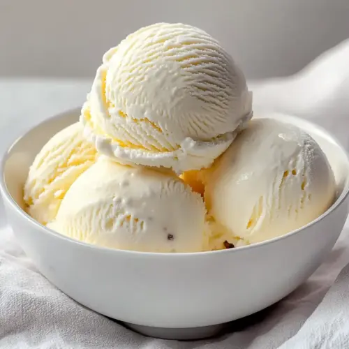 Homemade Vanilla Ice Cream