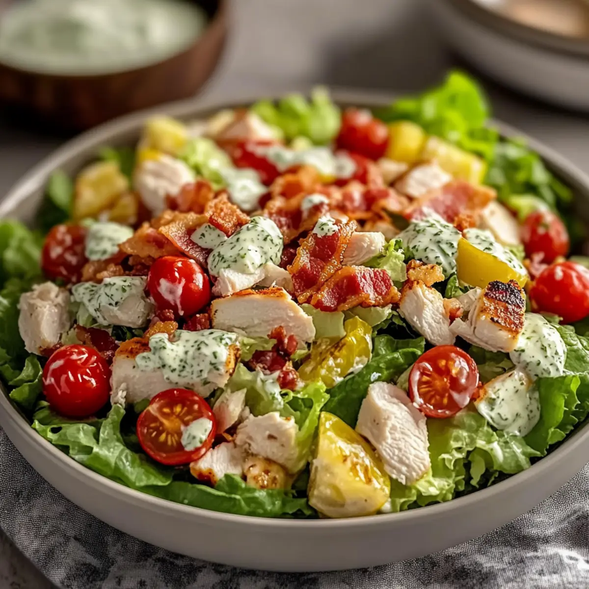 Quick And Easy Blt Chicken Salad
