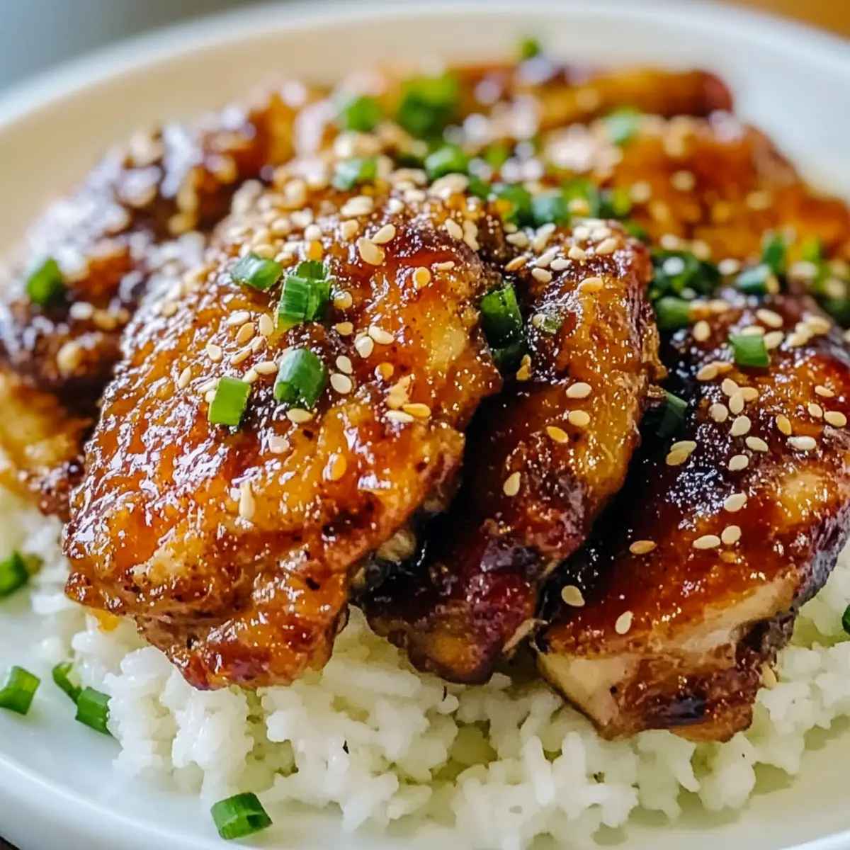 Lazy Honey Garlic Chicken