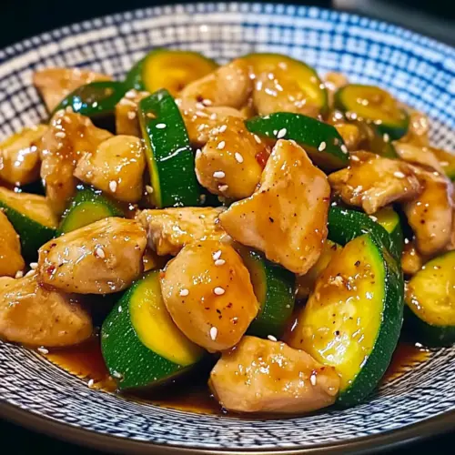 Chicken Zucchini Stir Fry