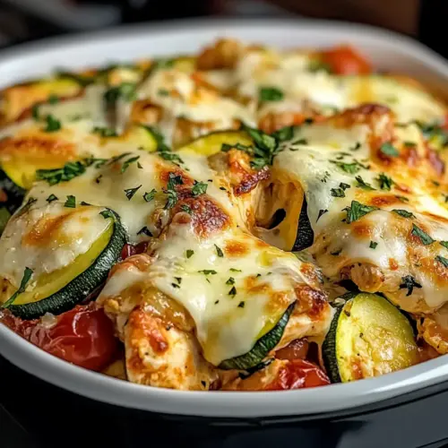 Chicken Zucchini Bake
