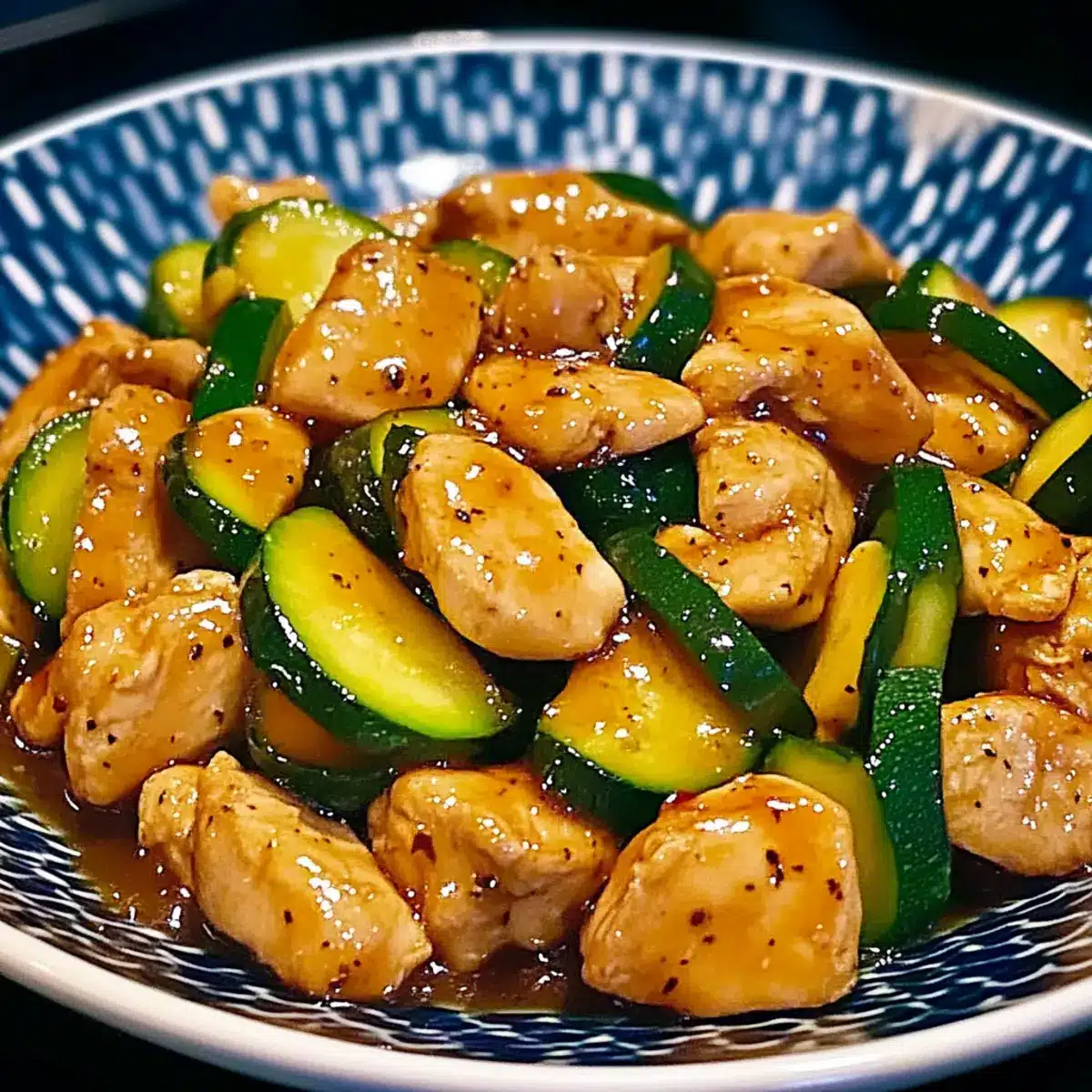 Chicken Zucchini Stir Fry