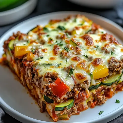 Zucchini Pizza Casserole