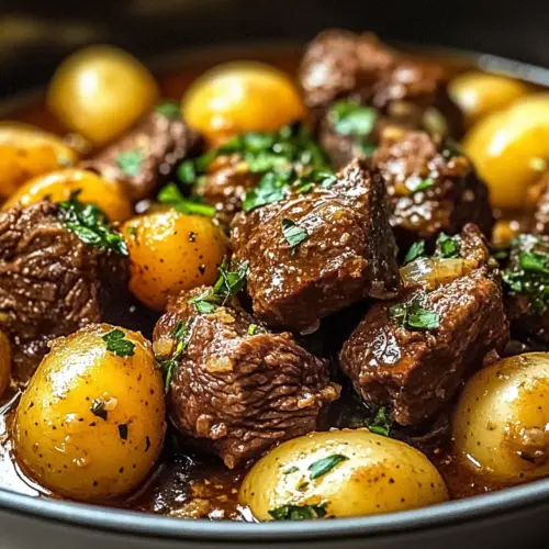Slow Cooker Garlic Butter Beef