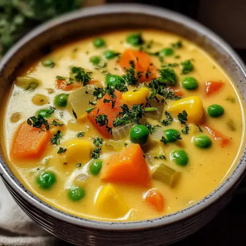 Creamy Vegetable Soup Recipe