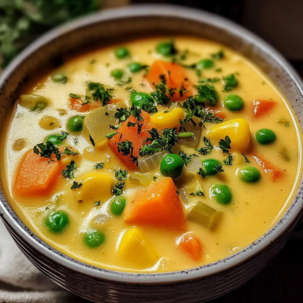 Creamy Vegetable Soup Recipe