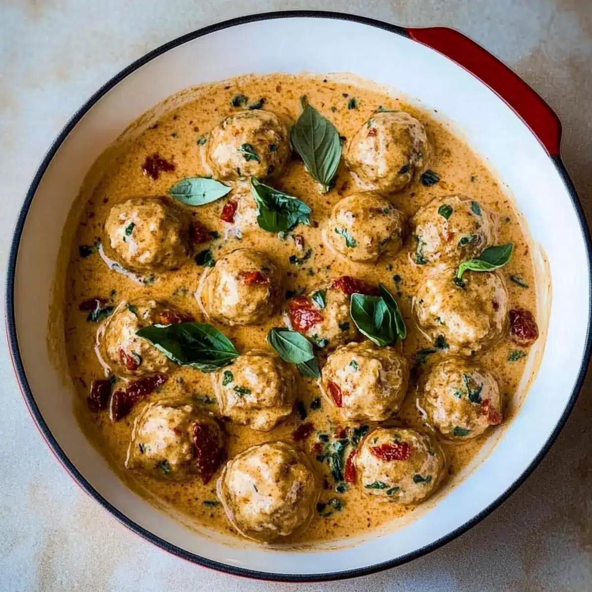 Marry Me Chicken Meatballs
