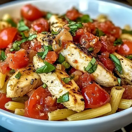 Bruschetta Chicken Pasta