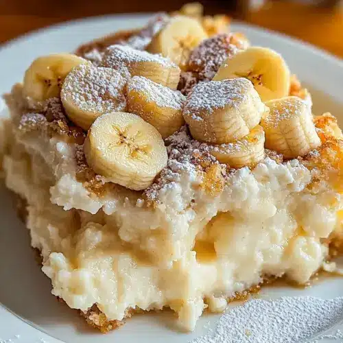 Banana Cream Cheese Cobbler