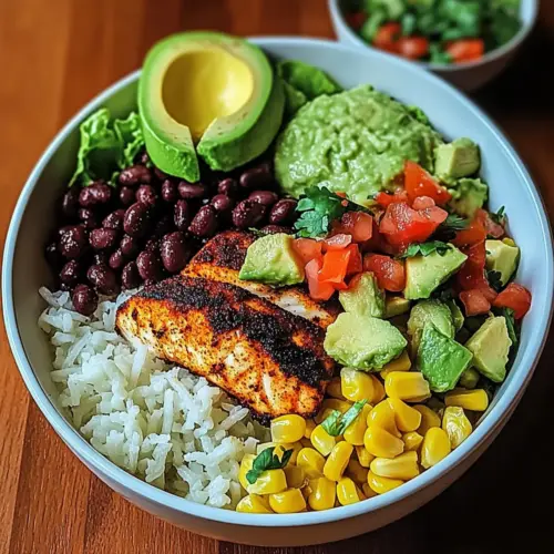 Blackened Fish Taco Bowls