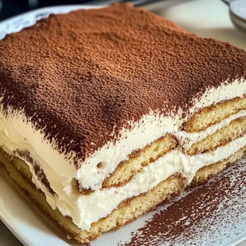 Traditional Italian Tiramisu