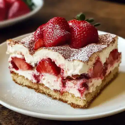 Strawberry Tiramisu