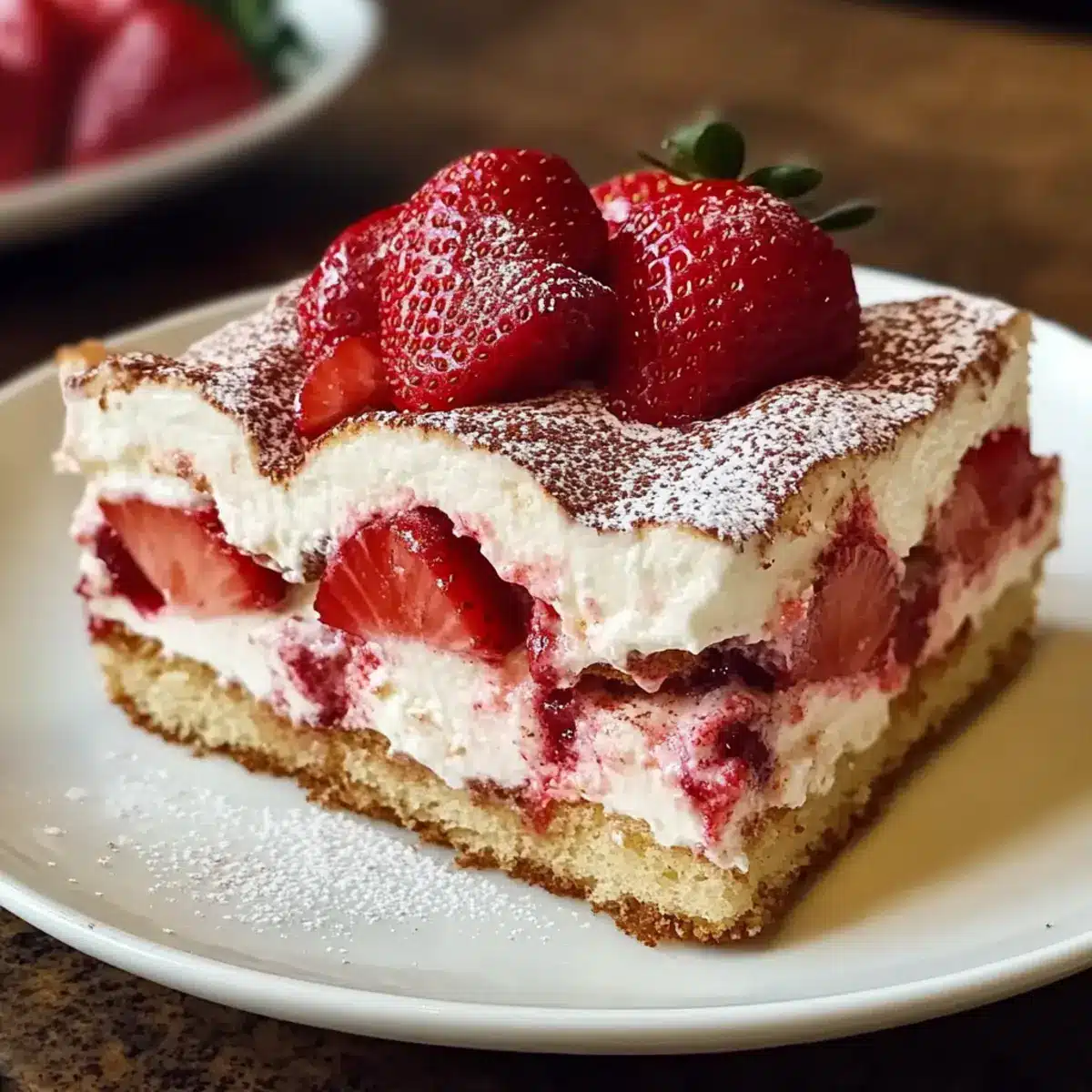 Strawberry Tiramisu