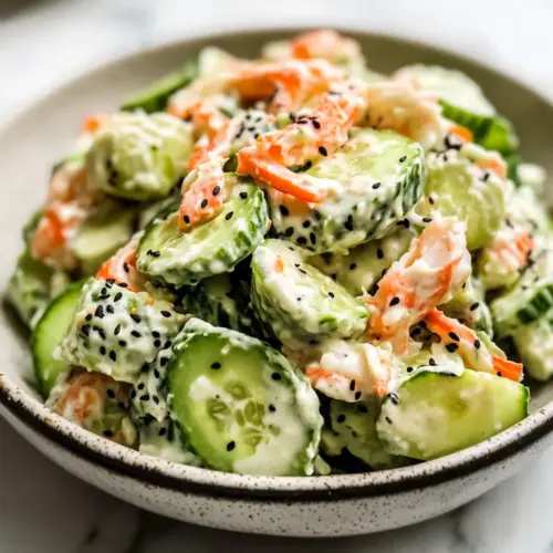 California Roll Cucumber Salad