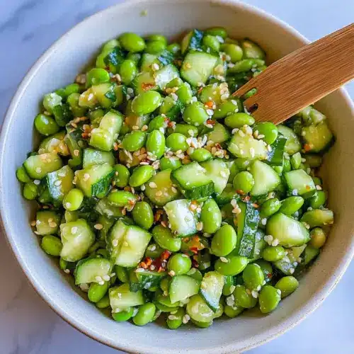 Cucumber Edamame Salad
