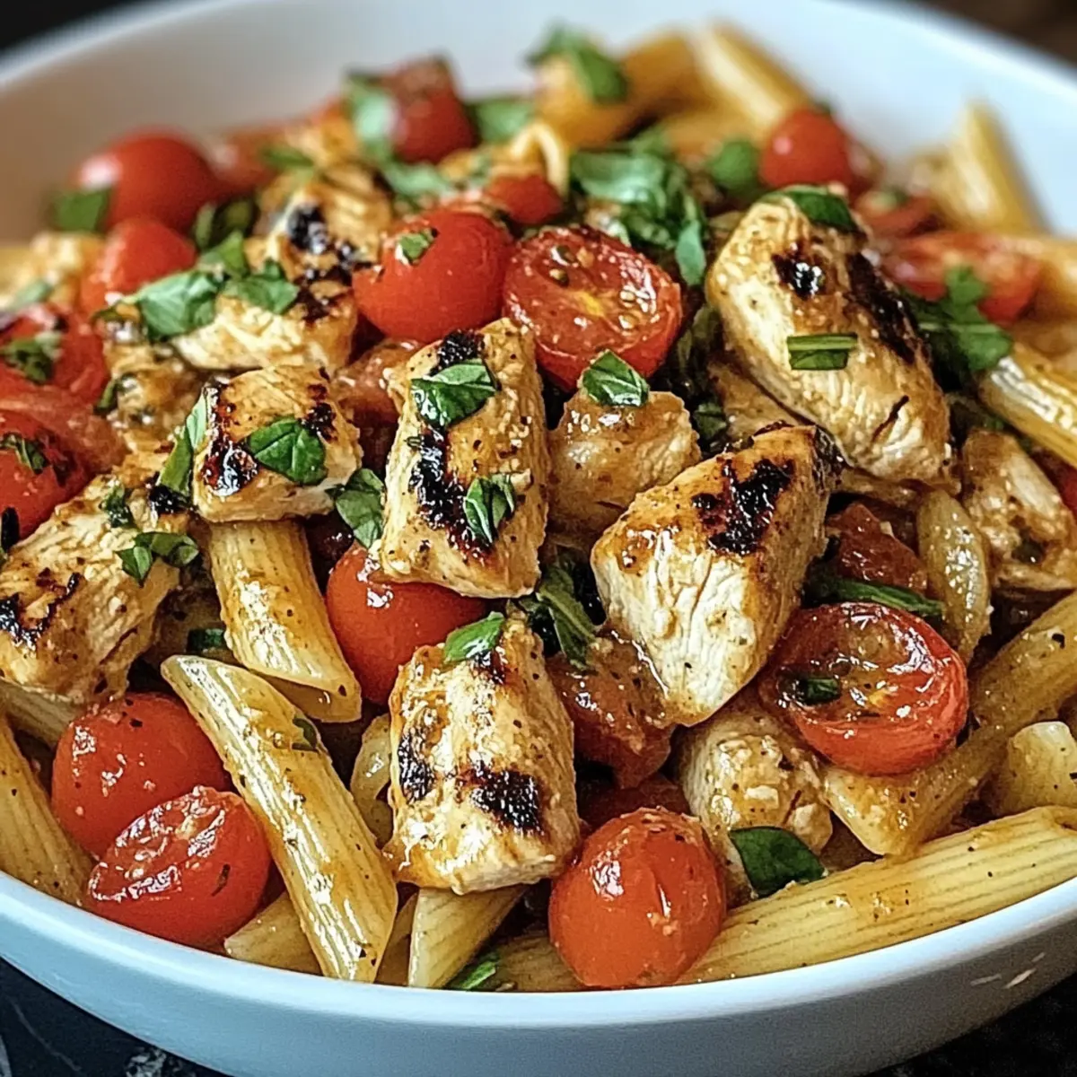 Bruschetta Chicken Pasta