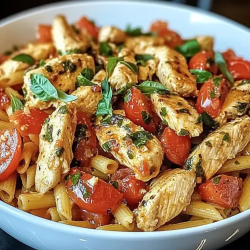 Bruschetta Chicken Pasta