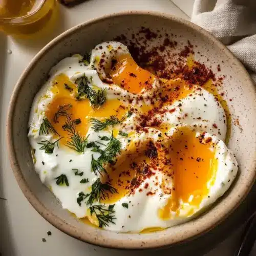 Turkish Eggs with Creamy Yogurt