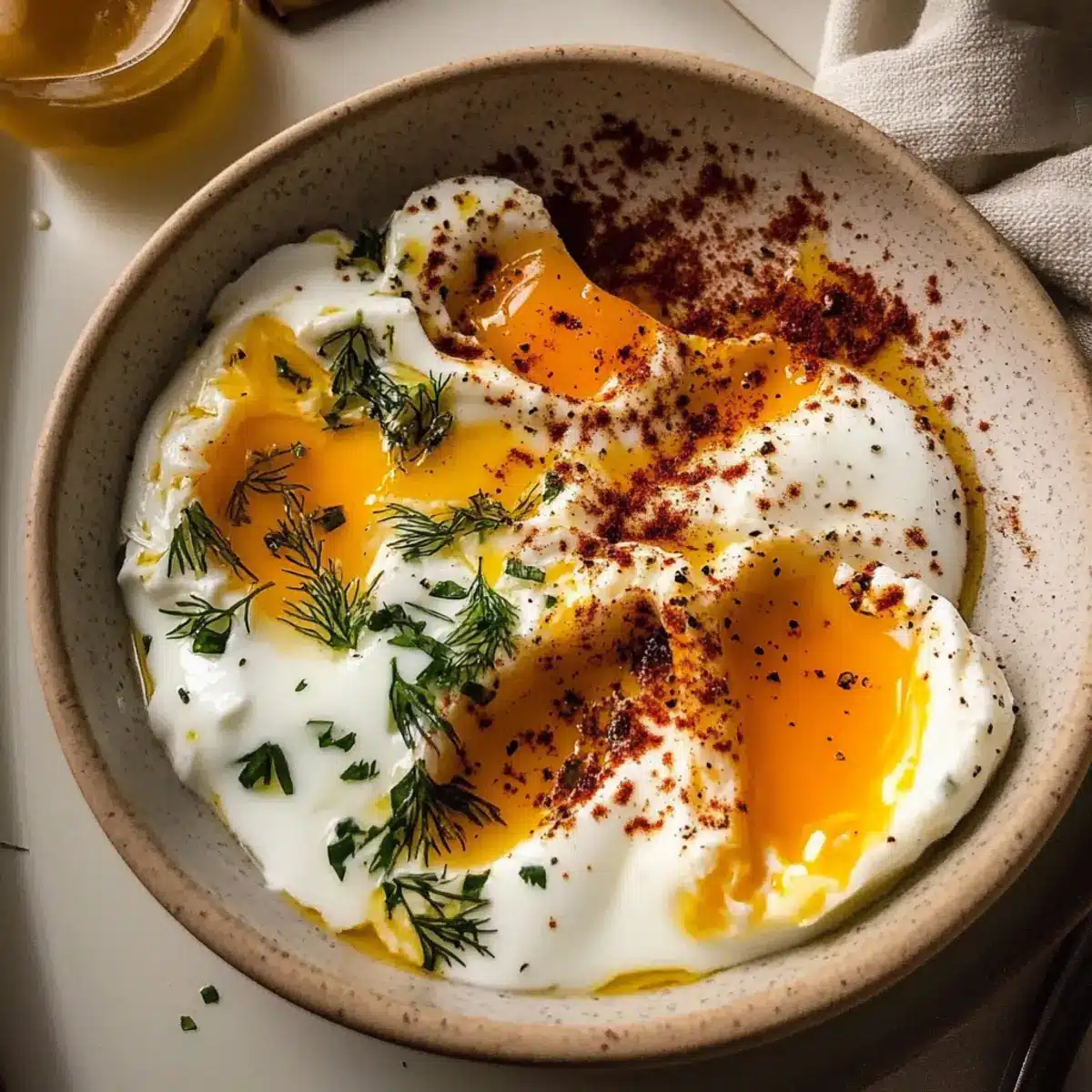 Turkish Eggs with Creamy Yogurt