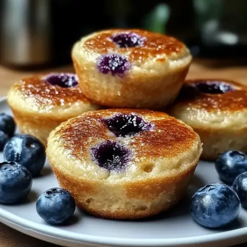 High Protein Pancake Muffins