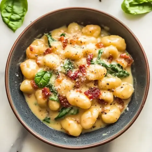 Creamy Tuscan Gnocchi