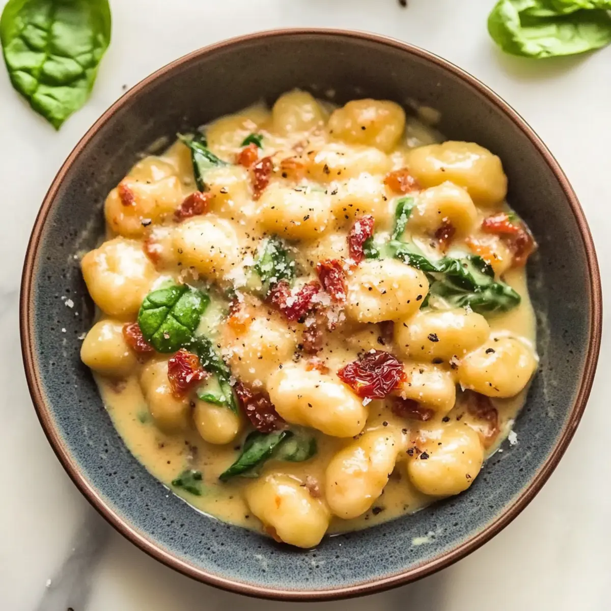 Creamy Tuscan Gnocchi
