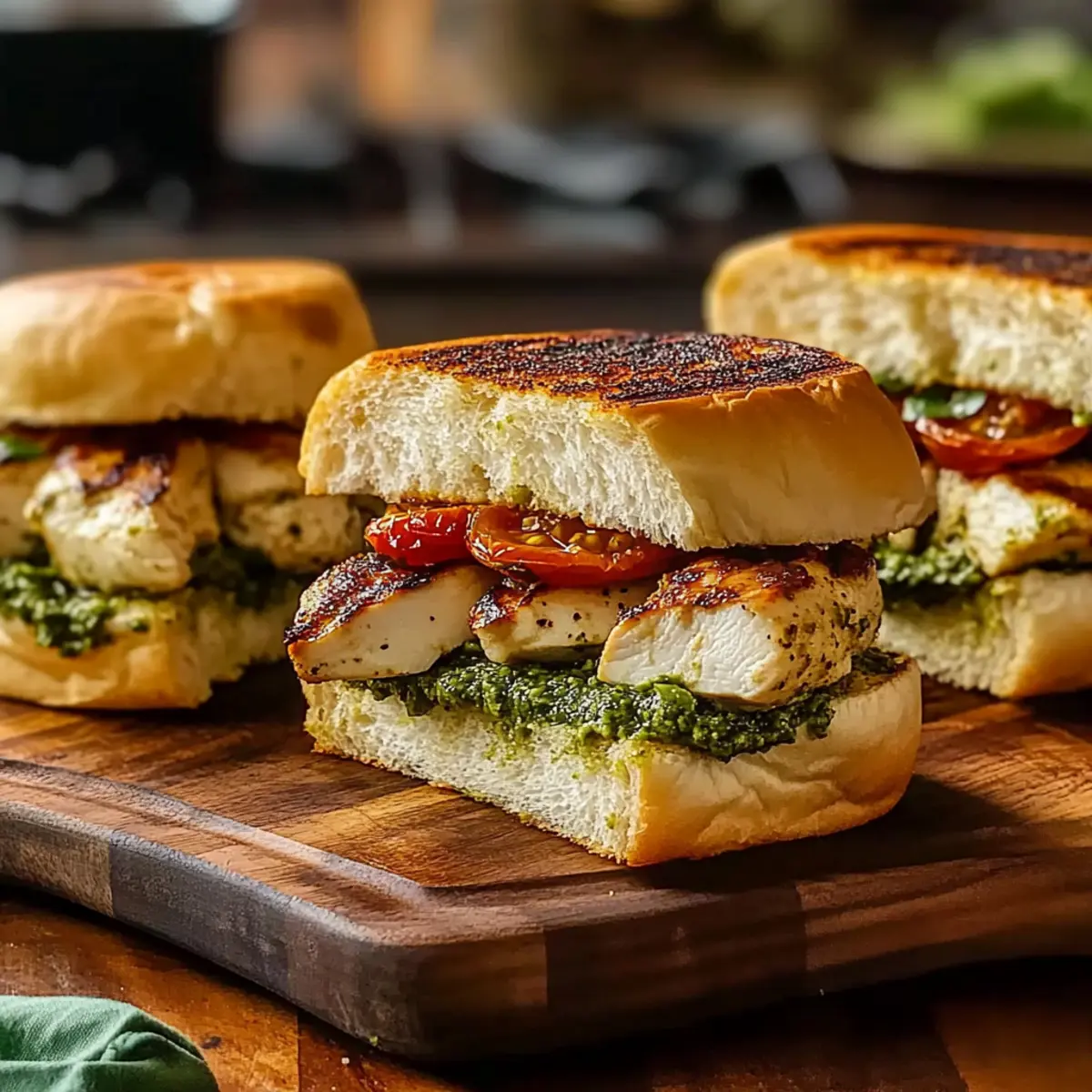 talian Chicken Pesto Sandwich
