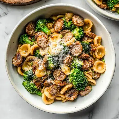 Orecchiette with Sausage and Broccoli