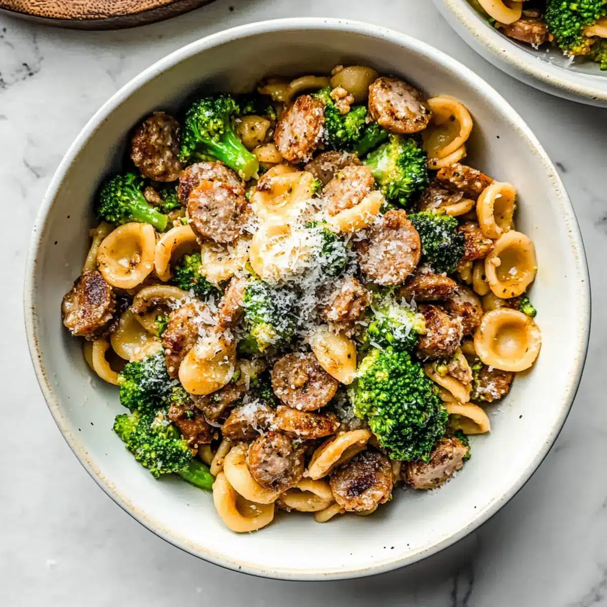 Orecchiette with Sausage and Broccoli