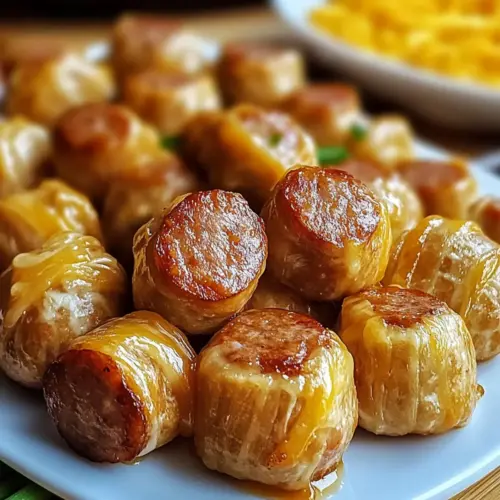 Savory Kilted Sausage Bites