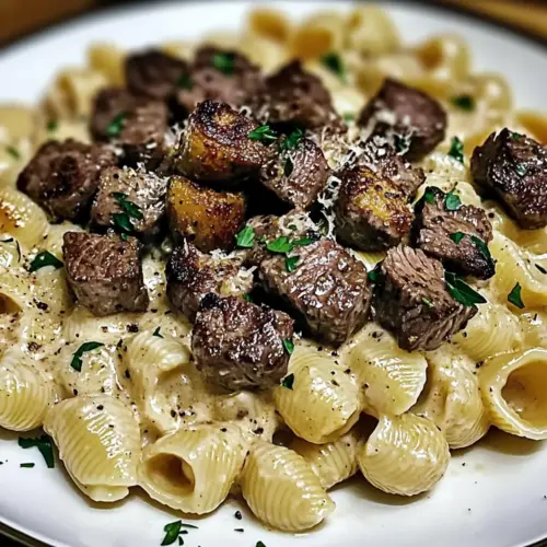 Creamy Parmesan Shell Pasta