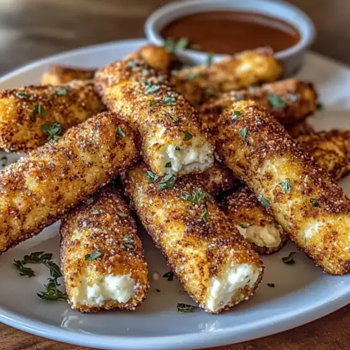 Cheesy Cottage Cheese Sticks