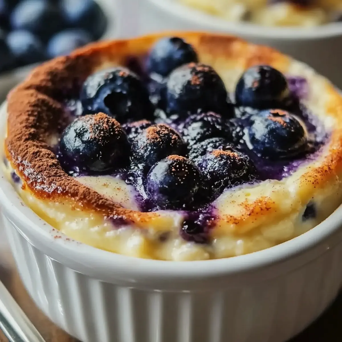 Baked Blueberry Cottage Cheese Breakfast Bowls