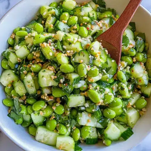 Cucumber Edamame Salad