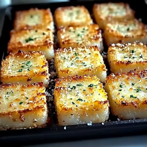 Creamy Parmesan Onion Appetizer Squares