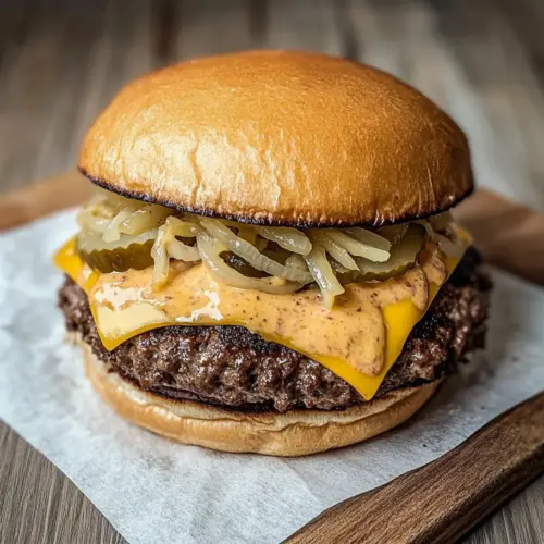 Smash Burgers with Special Sauce