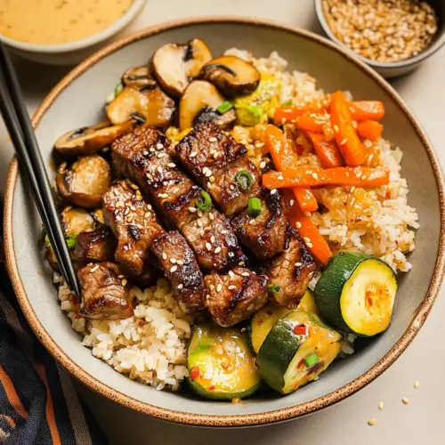 Hibachi Steak Bowls