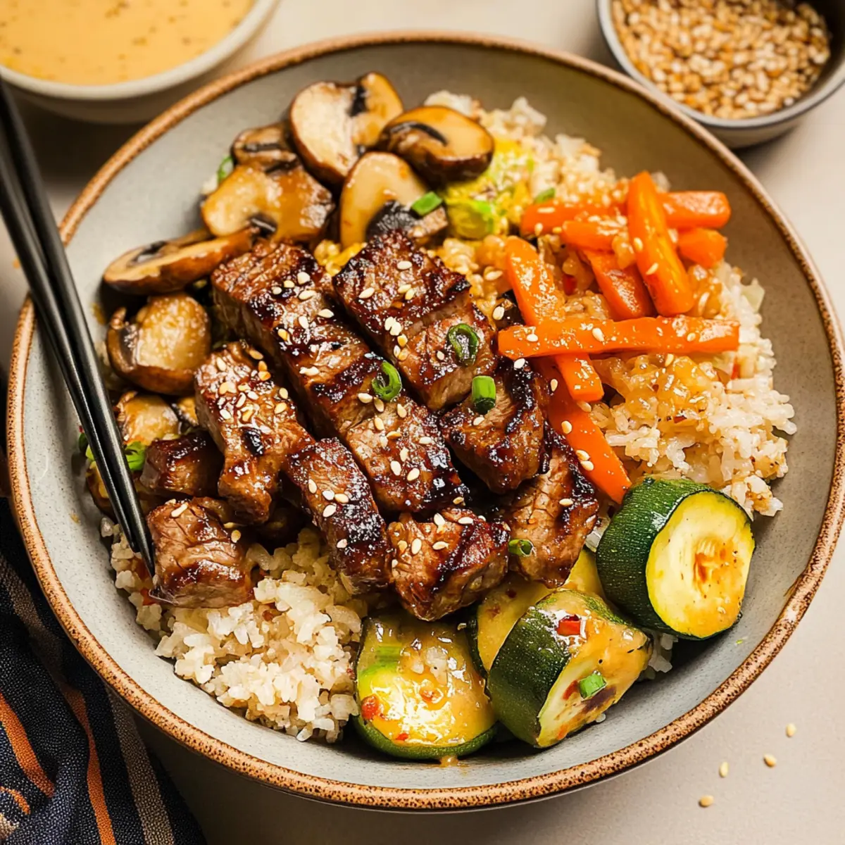 Hibachi Steak Bowls