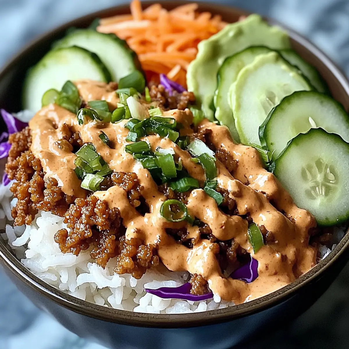 Ground Turkey Rice Bowls
