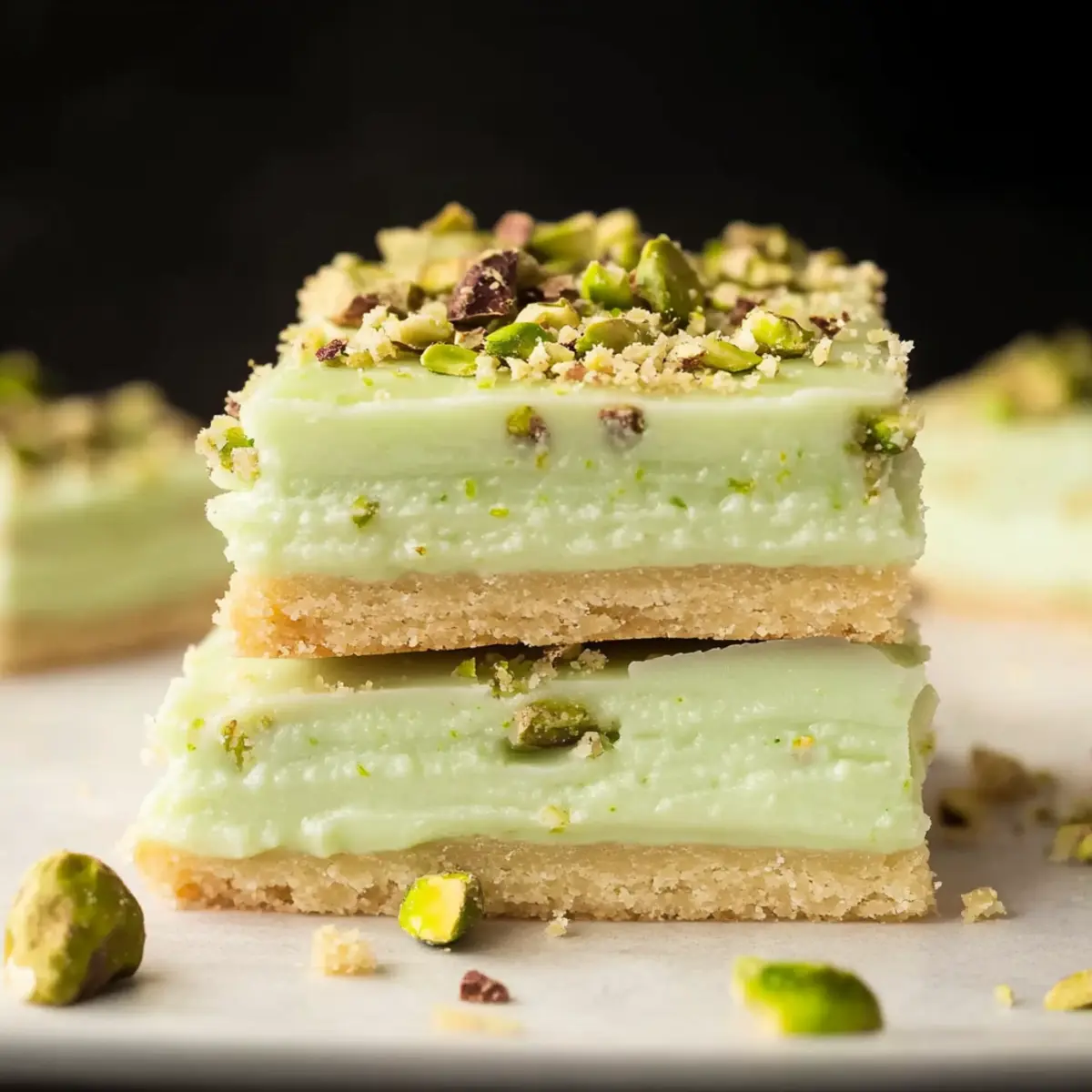 Pistachio Cream Bars