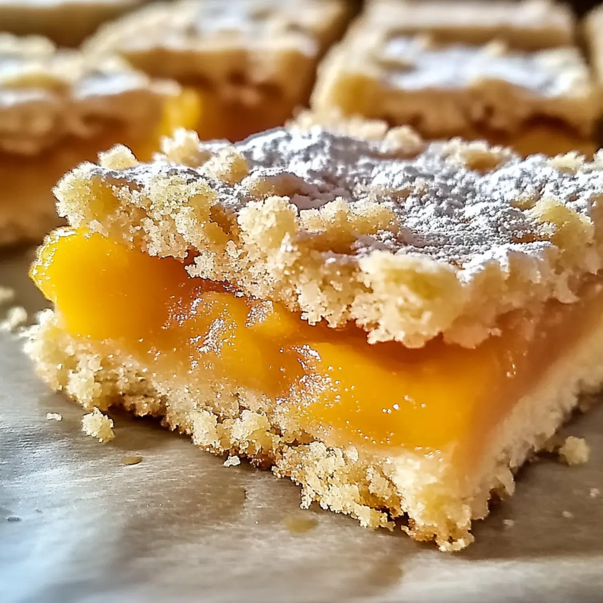 Apricot Shortbread Bars