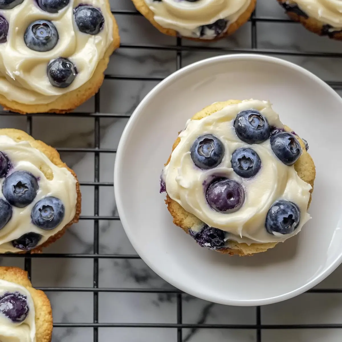 Blueberry Sourdough Cookies